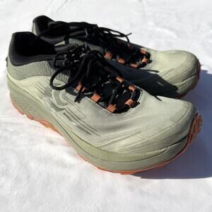 Topo Pursuit Trail Running Shoes Mens 8 EU 41 Olive Green Clay OMM Drop Zipfoam